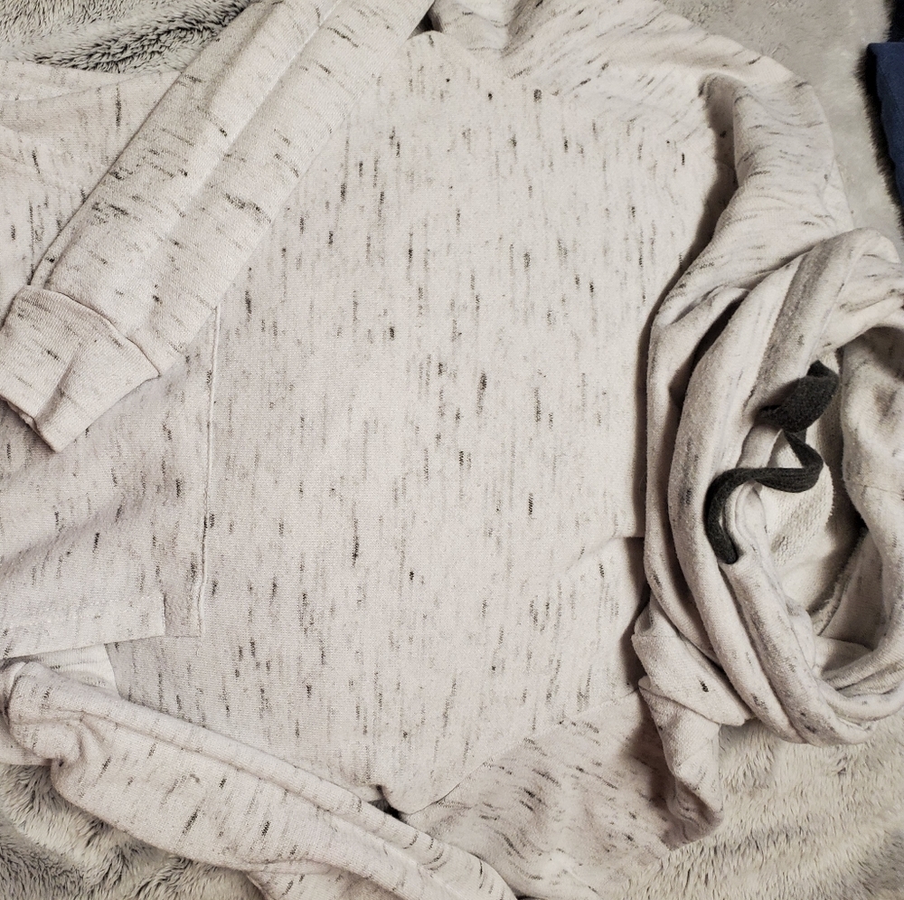 Cowl neck sweatshirt